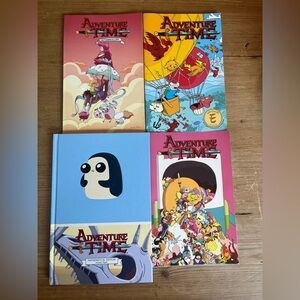 Adventure Time Vol. 8 Mathematical Edition Hardcover. Bundle 4 books